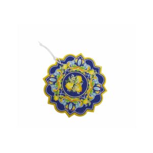 Decorazione Citrus Ceramica Sughero Blu Brandani 52779