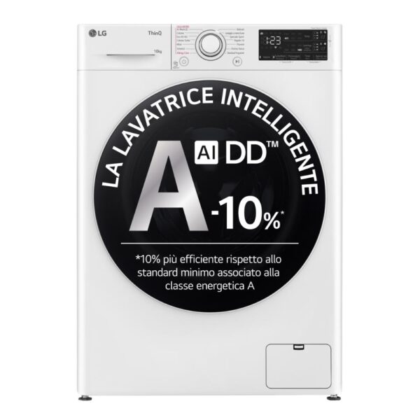 Lg F4R3710NSWW Lavatrice 10Kg Classe A 10 Wi Fi Autodose