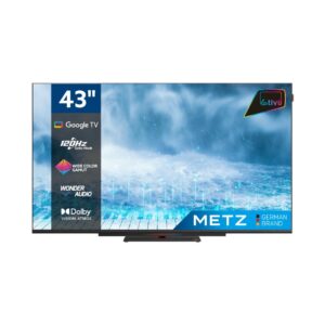 Metz Tv Led 43 UHD 4K Google TV stand centrale 43MUD8500Z