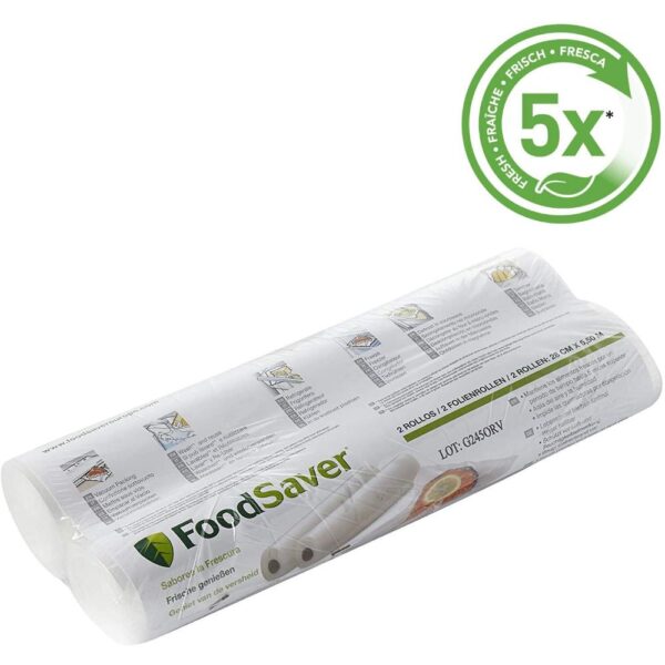 Rotolo Foodsaver Sottovuoto 28cm x 550cm 2pz FSR2802 JC2802