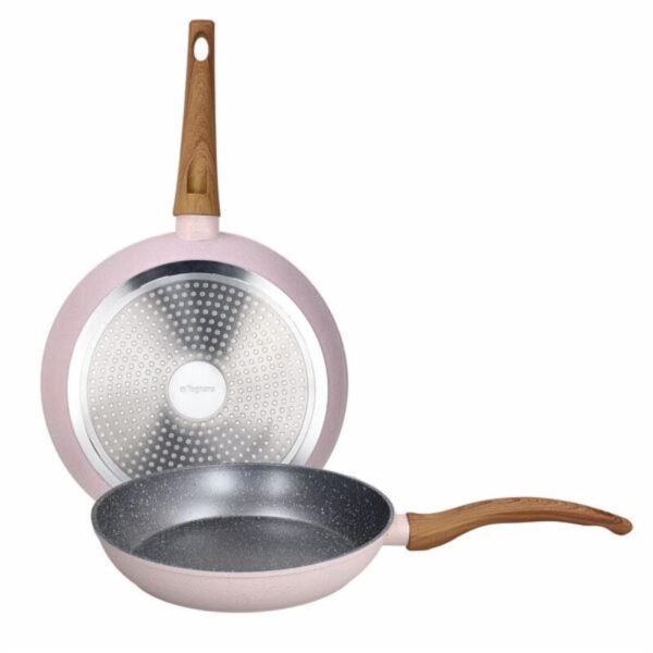 Set 2 padelle 24 e 28 cm Forged Pink Tognana 1