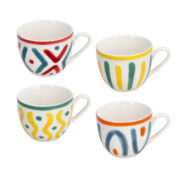 Tazza caffe senza piattino 90 cc Vietri Multicolor CASUALE Tognana 2