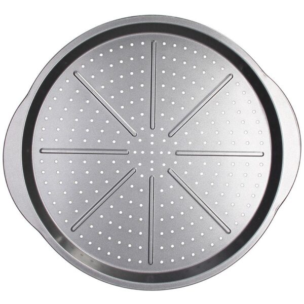 Teglia pizza forata 38x35 cm Grancucina Tognana