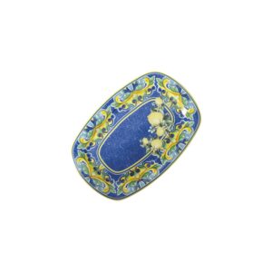 Vassoio Citrus Blu New Bone China Brandani 52476