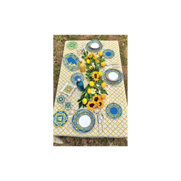 Vassoio Citrus Blu New Bone China Brandani 524761