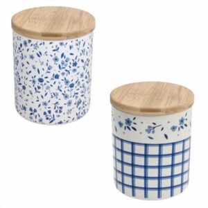 Barattolo con coperchio bamboo 630cc Dolce Tognana DE1BA706190