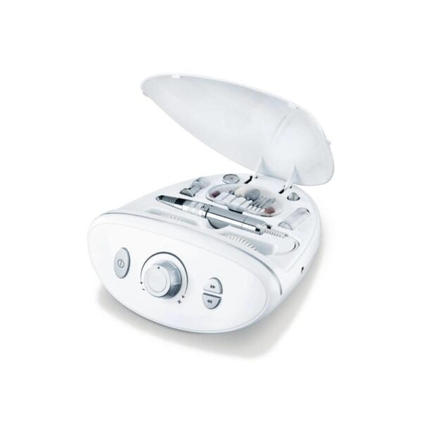Beurer Set manicure pedicure 20000 giri 10 accessori Bianco MP100