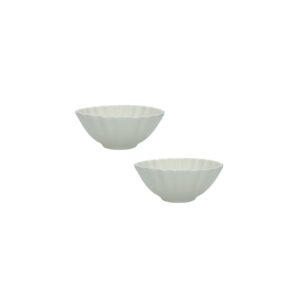 Brandani Set 2 pz ciotole Calipso Avorio 16,6 cm 51433B