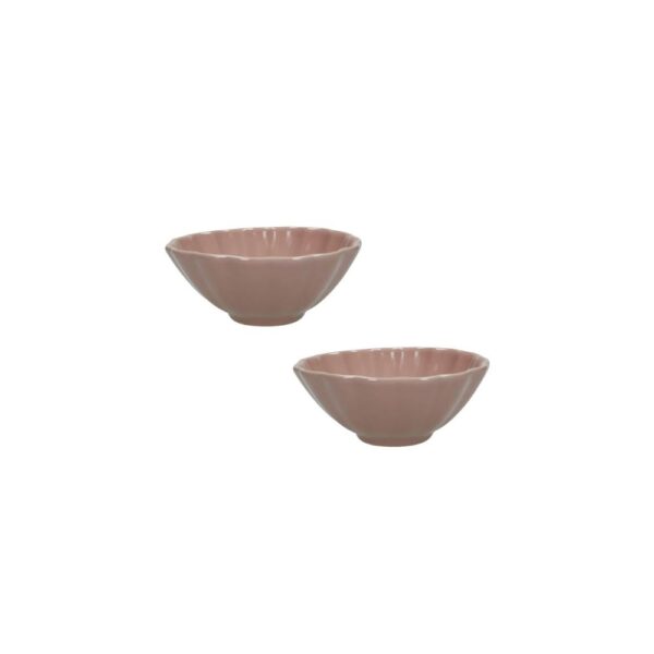 Brandani Set 2 pz ciotole Calipso Cipria 166 cm 51440B