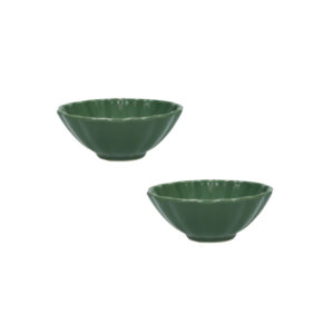 Brandani Set 2 pz ciotole Calipso Menta 16,6 cm 51468B