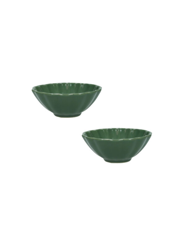 Brandani Set 2 pz ciotole Calipso Menta 166 cm 51468B