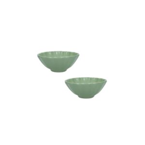 Brandani Set 2 pz ciotole Calipso Salvia 16,6 cm 51447B