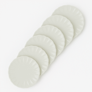 Brandani Set 6 pz piatti frutta Calipso Avorio 21 cm 51432SET
