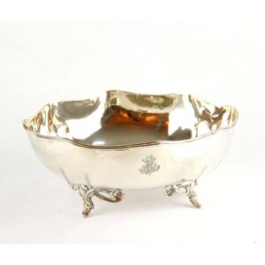 Centrotavola 28x23 cm argentato Royal Family 0373600