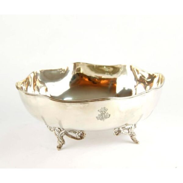 Centrotavola 28x23 cm argentato Royal Family 0373600