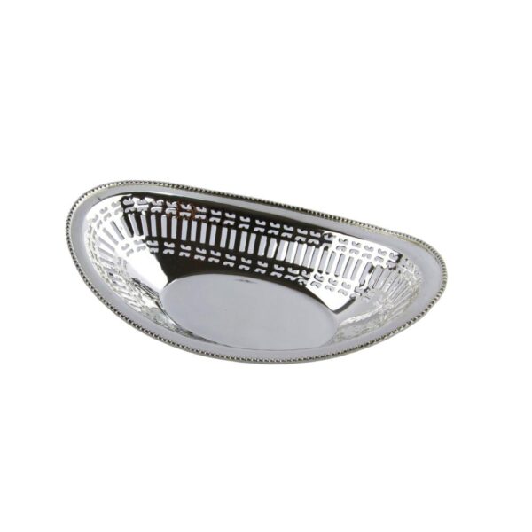 Cestino ovale traforato grande 31x18 cm Sheffield Royal Family 9241000