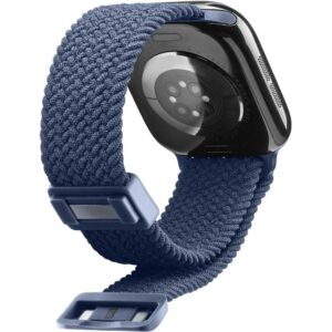 Cinturino in nylon blu per Apple Watch 42 44 45 46 49 mm serie 1 2 3 CellularLine SOFTAPPWATCH4244B