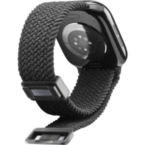Cinturino in nylon nero per Apple Watch 38 40 41 42 mm serie 10 CellularLine SOFTAPPWATCH3840K