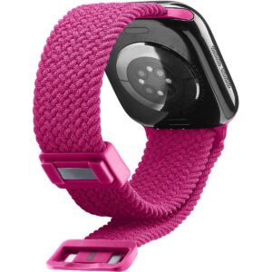 Cinturino in nylon rosa per Apple Watch 38 40 41 42 mm serie 10 CellularLine SOFTAPPWATCH3840P