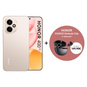 Honor 400 5G Desert Gold 512GB 8GB con Choice Clip