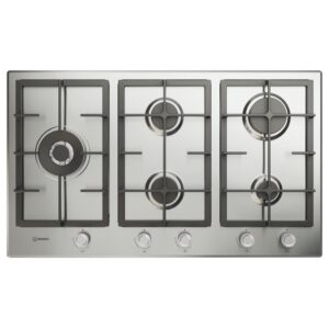 Indesit IN9522IX1 Piano cottura a Gas 90Cm 5 Fuochi Inox
