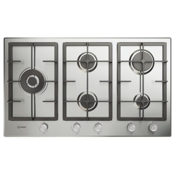 Indesit IN9522IX1 Piano cottura a Gas 90Cm 5 Fuochi