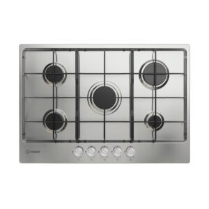 Indesit THP752IXI1 Piano cottura a Gas 75Cm 5 Fuochi Inox