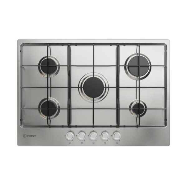 Indesit THP752IXI1 Piano cottura a Gas 75Cm 5 Fuochi