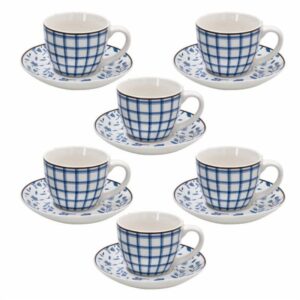 Set 6 tazze caffè 80cc Iris Cottage Tognana IR685016190