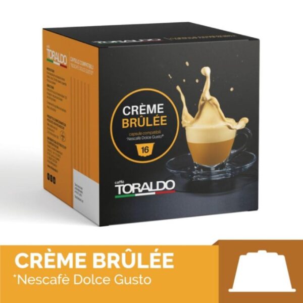 Capsule Caffe Compostabili Dolce Gusto Creme Brulee 16Pz Toraldo 303083 1