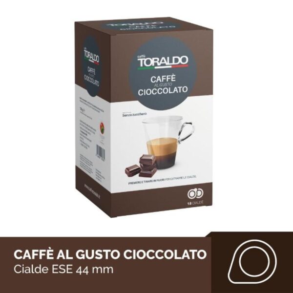 Cialde Caffe Cioccolato 18Pz Toraldo 303098 1