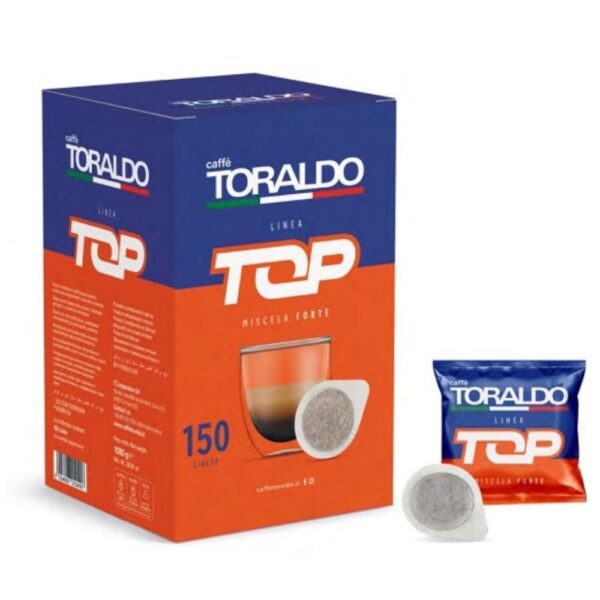 Cialde Caffe Espresso Top Forte 150Pz Toraldo 106121 1