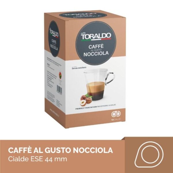 Cialde Caffe Nocciola 18Pz Toraldo 303099 1
