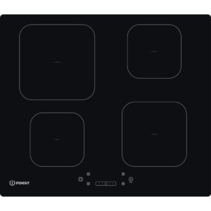 Indesit IS 83Q60 NE Piano cottura a induzione 4 piastre 59 cm nero touch control