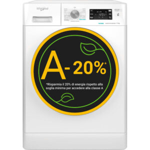 Whirlpool FFB 1148 BSV IT Lavatrice 11kg 1400 Giri Libera Installazione Classe A