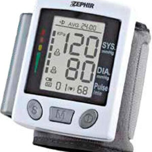 Misuratore di pressione da polso digitale Zephir ZHP501 con display LCD