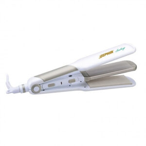 Piastra per capelli Zephir ZHB742 2 in 1 liscio e frisée ceramica 65W beige bianco