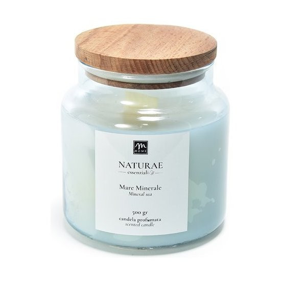 Mercury Candele Profumate Mare Minerale In Barattolo Vetro Tappo Legno 1 0 289