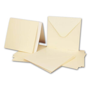 Biglietti con Busta Misura 13,5x13,5