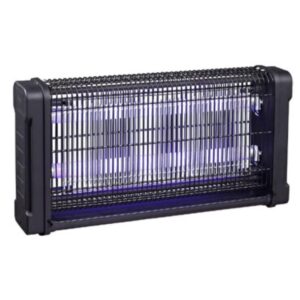 Zanzariera e Uccidi-insetti Zephir IK012 Automatico Nero 12W 2 Lampade UV Interno/Esterno