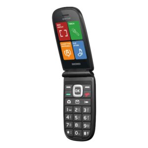 Brondi Raptor Telefono per Anziani 2.8" Nero Metallico