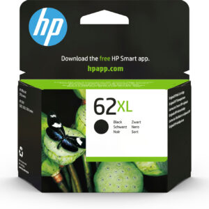 HP Cartuccia Originale Inchiostro Nero Alta Capacità 62XL
