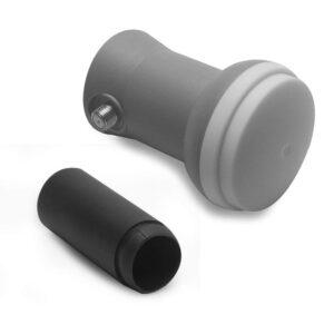 LNB Universale Metronic 540932 Doppia Polarizzazione 0,05 dB Cappuccio Protettivo 40 mm