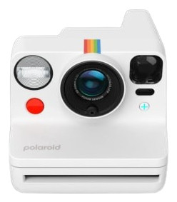 Fotocamera istantanea Polaroid Now+ Gen 3 bianca autofocus flash i-Type