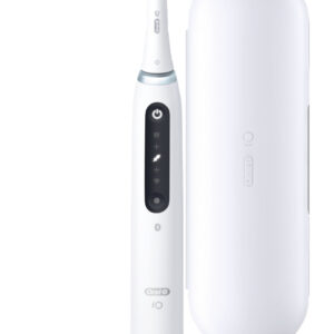 Oral-B iO5 S Spazzolino elettrico bianco 5 modalità per adulti con sensore pressione