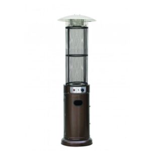 Stufa a gas GPL da esterno Zephir ZGS180 11000W marrone con ruote regolabile