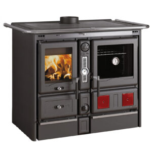 La Nordica Termorosa XXL DSA 4.0 Termostufa a Legna 16,8 kW Nero Antracite A+