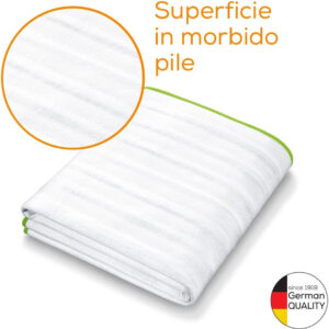 Beurer TS15 Coprimaterasso Termico 150x80cm 3 Livelli Temperatura Letto Singolo 2 1 272