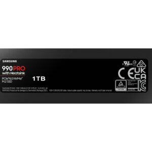 Samsung 990 PRO NVMe 1TB con Dissipatore di Calore SSD Interno 2 1 368