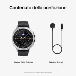 Samsung Galaxy Watch8 Classic Smartwatch Nero 46mm 13 11 80